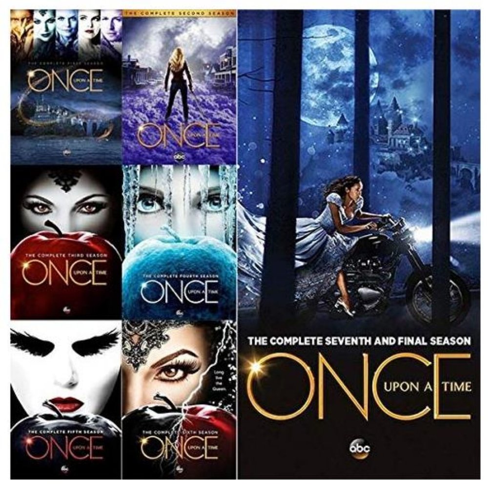 Once Upon a Time The complete series Seasons 1-7 DVD 35-disc Sealed NEW